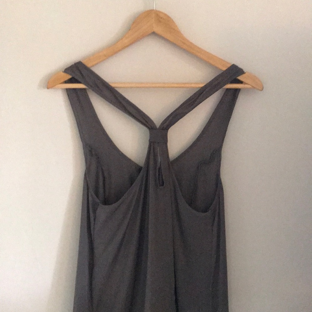 H&M Gray Ruffle Dress - Picture 6 of 7